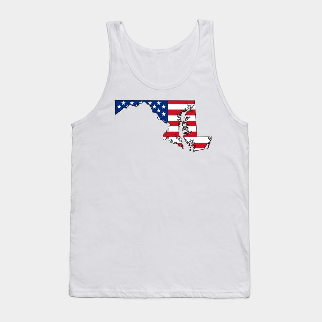 Maryland, USA Tank Top by somekindofguru